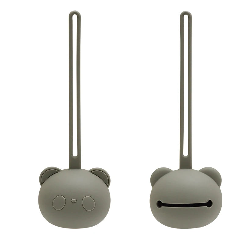 Panda Beer Speenhouder – Siliconen Fopspeen Case voor Baby’s