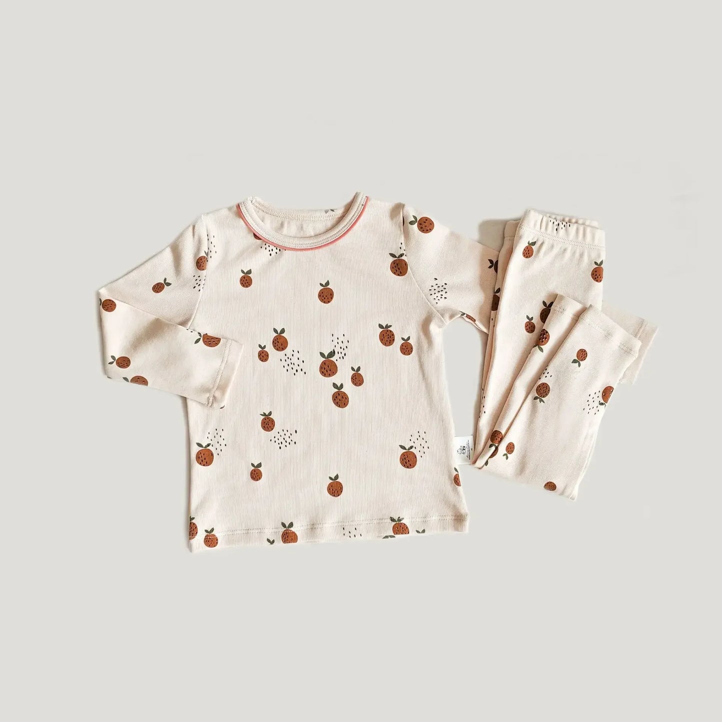 Baby pyjama set – lange mouwen & broek – zacht katoen – unisex loungewear