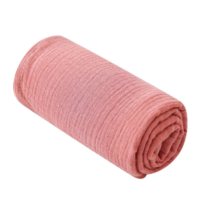 Katoenen swaddle deken – 85x65 – muslin met bloemenprint – newborn & wiegdeken – ademend