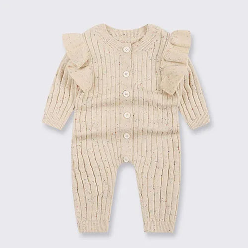 Boxpakje lange mouwen – baby romper herfststijl – zacht katoen – 0–24 maanden