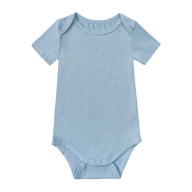 Zomer romper baby – bamboevezel – casual jumpsuit 0–24 maanden – unisex & luchtig