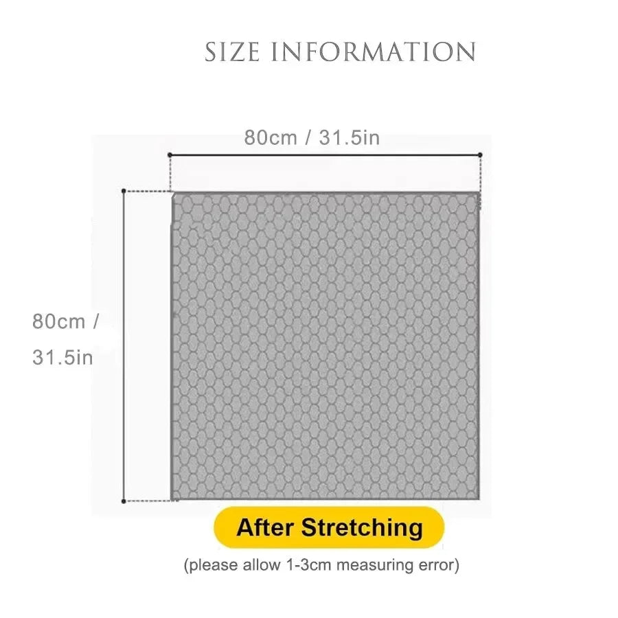 Baby badcape met capuchon – 80x80 cm – zacht & warm voor na het badje