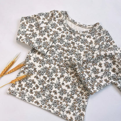 Baby pyjama set – lange mouwen & broek – zacht katoen – unisex loungewear