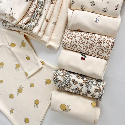 Baby pyjama set – lange mouwen & broek – zacht katoen – unisex loungewear