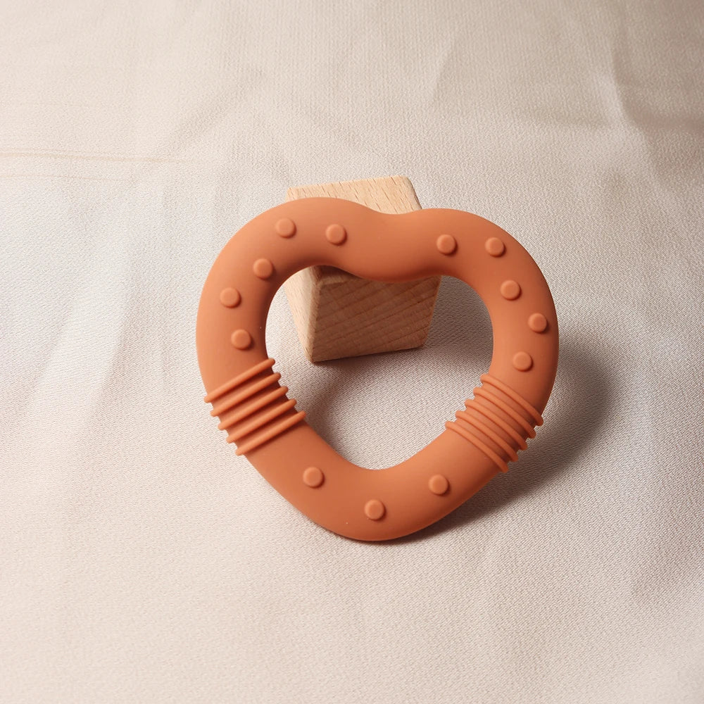 Ster Siliconen Bijtring – Food Grade Baby Teether voor Gezonde Tandjesontwikkeling