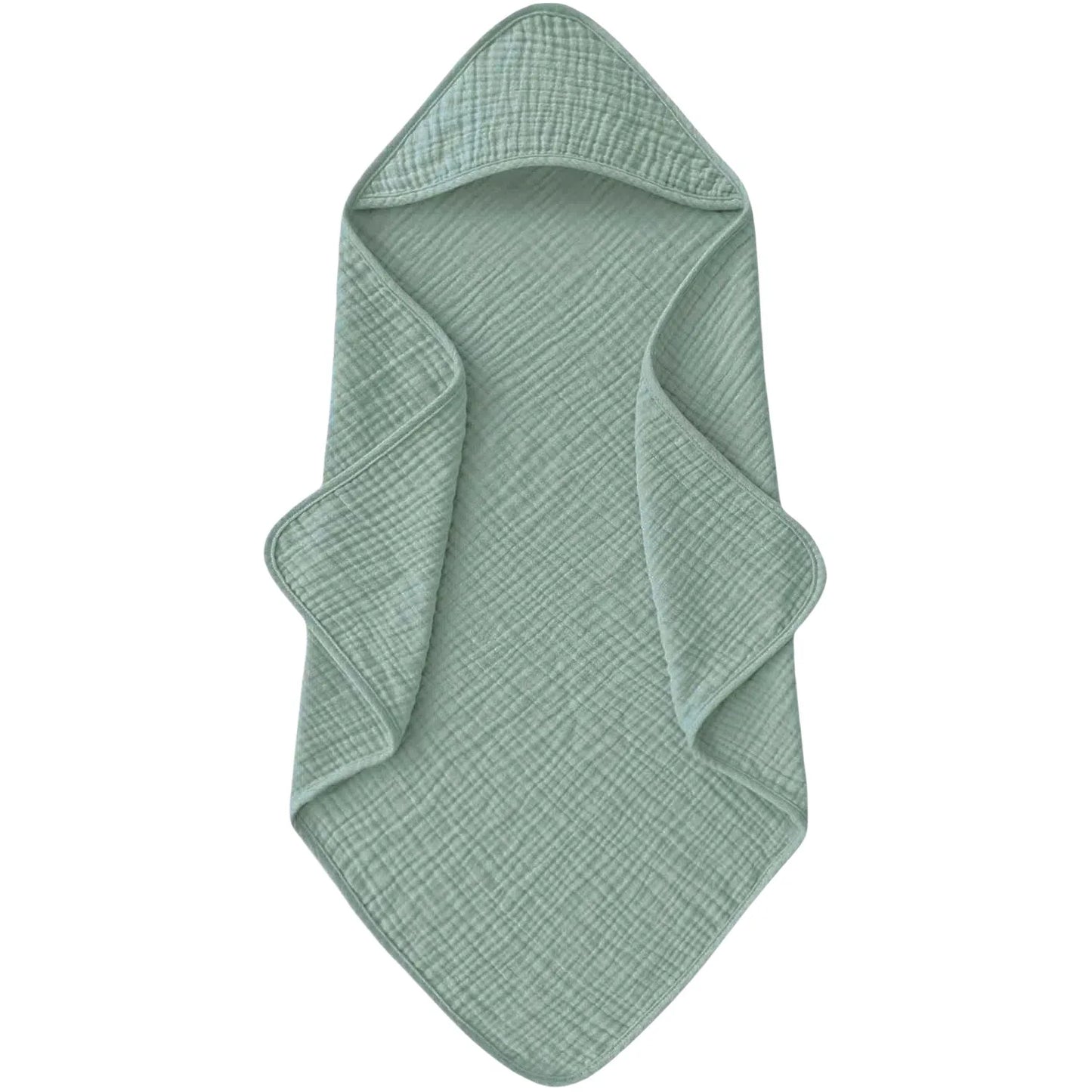 Baddoek met capuchon voor baby – zacht & absorberend – 76x76 cm