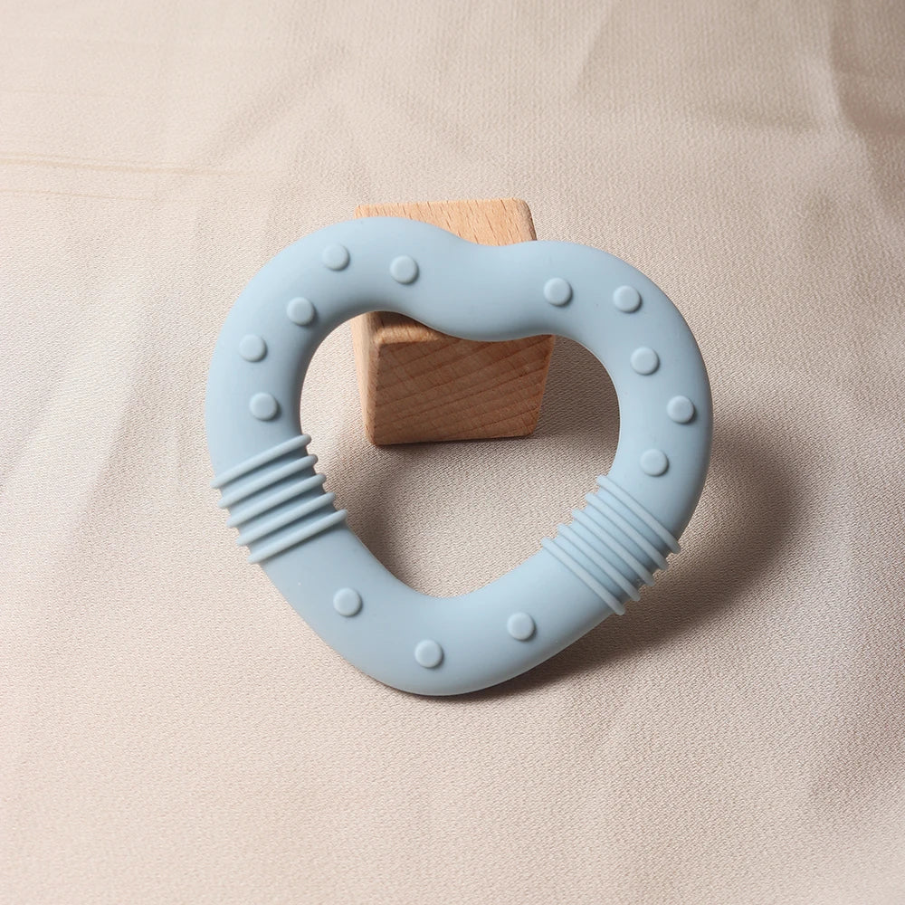 Ster Siliconen Bijtring – Food Grade Baby Teether voor Gezonde Tandjesontwikkeling