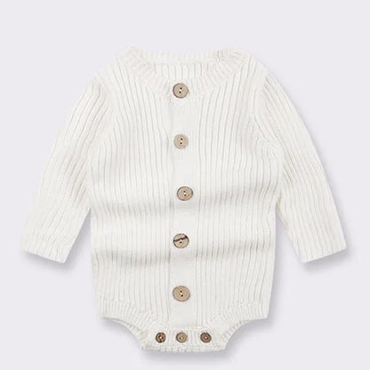 Boxpakje lange mouwen – baby romper herfststijl – zacht katoen – 0–24 maanden