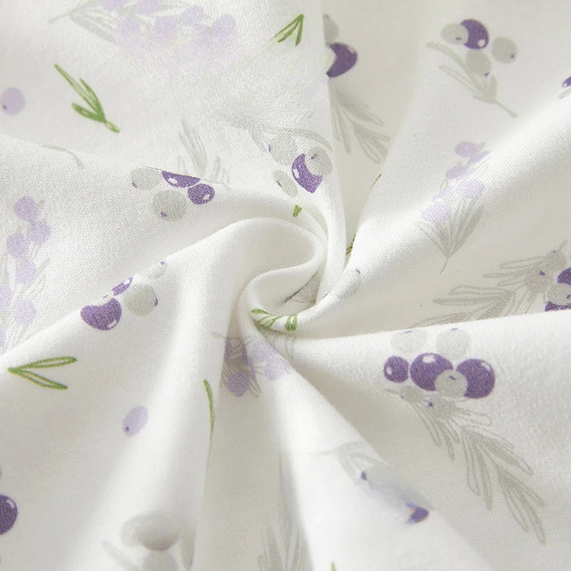 Zachte baby romper – lente/herfst – katoen – unisex newborn kruippakje/boxpakje met schattige print