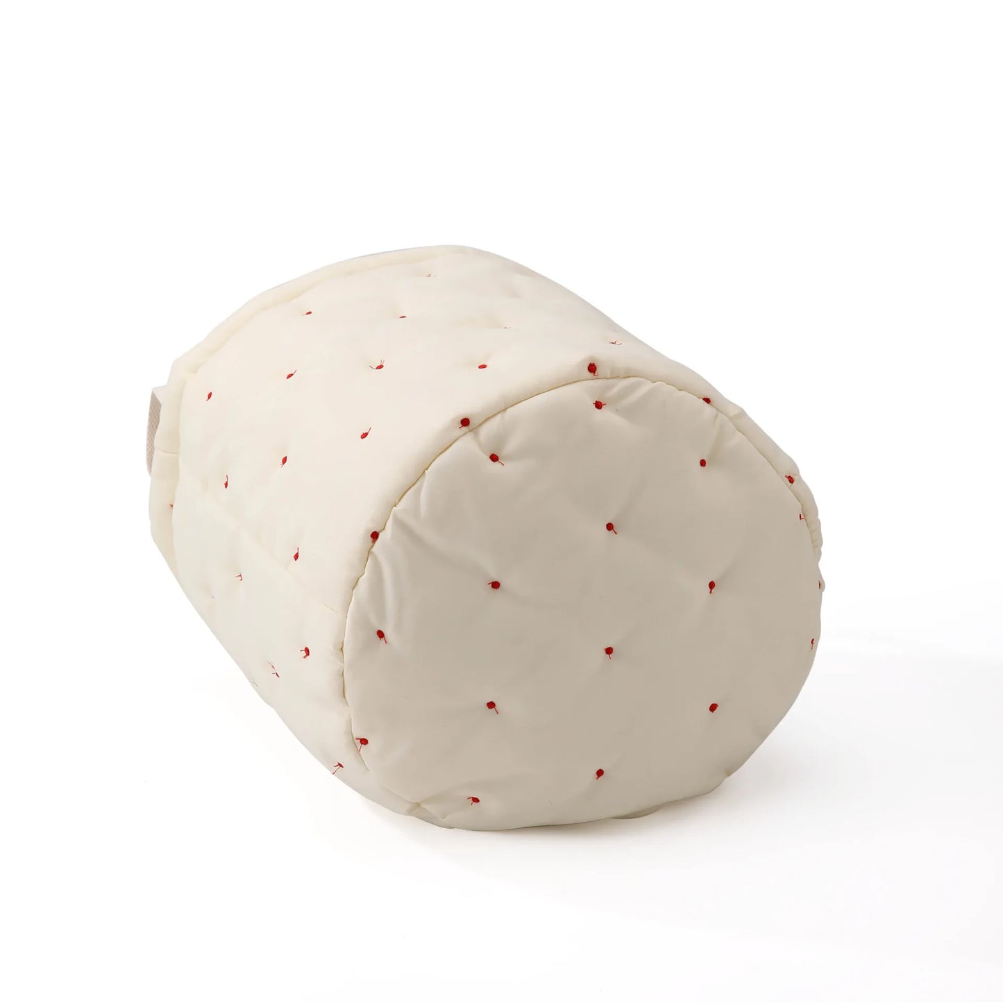 Opbergmand met bloemenprint – 28x28 cm – katoenen mand voor luiers, speelgoed & babyspullen