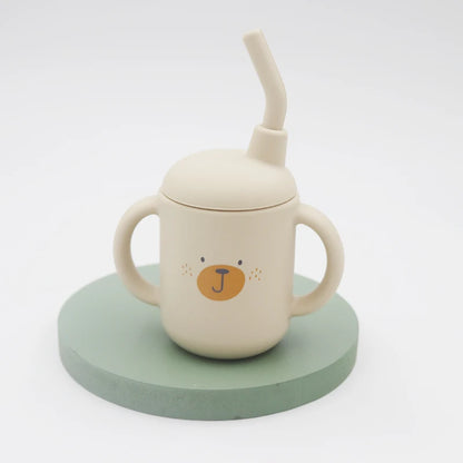 Baby Siliconen Sippy Cup 120ml – BPA-vrije Drinkbeker & Snackcontainer