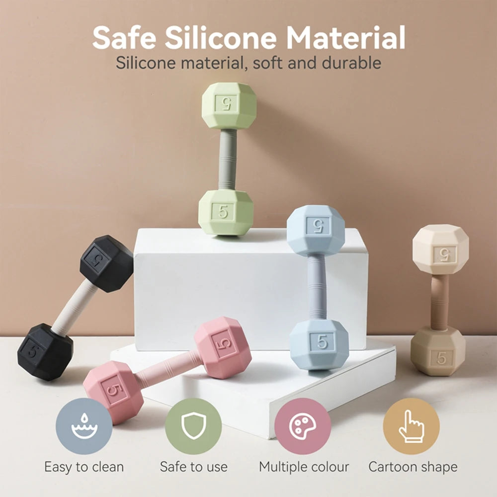 Siliconen rammelaar & bijtspeeltje – BPA-vrij