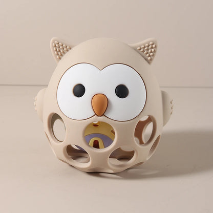 Baby Uil Bijtring – Siliconen Teether Speelgoed voor Baby’s