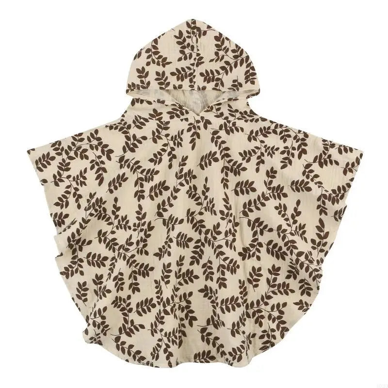 Baby badjas met capuchon – huidvriendelijke badhanddoek – peuter badjas voor na het badje