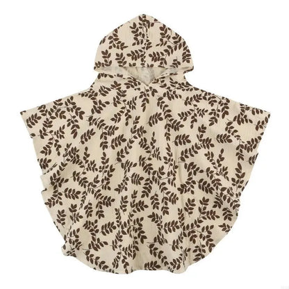 Baby badjas met capuchon – huidvriendelijke badhanddoek – peuter badjas voor na het badje