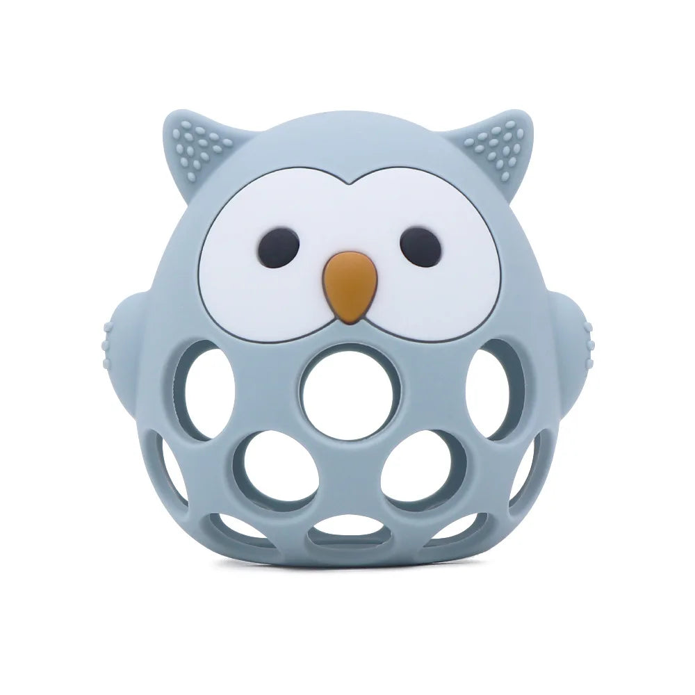 Baby Uil Bijtring – Siliconen Teether Speelgoed voor Baby’s