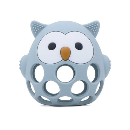 Baby Uil Bijtring – Siliconen Teether Speelgoed voor Baby’s