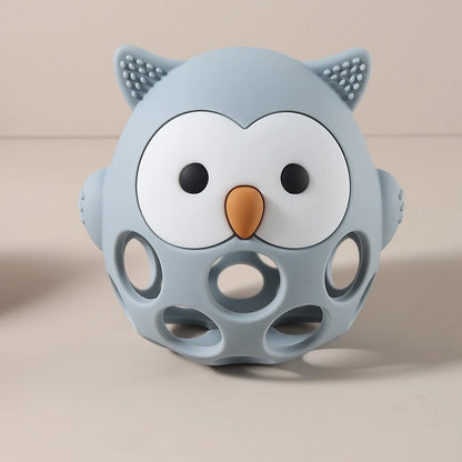 Baby Uil Bijtring – Siliconen Teether Speelgoed voor Baby’s