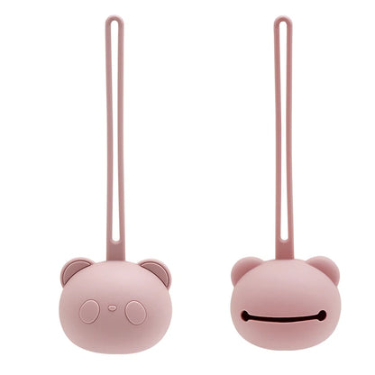 Panda Beer Speenhouder – Siliconen Fopspeen Case voor Baby’s