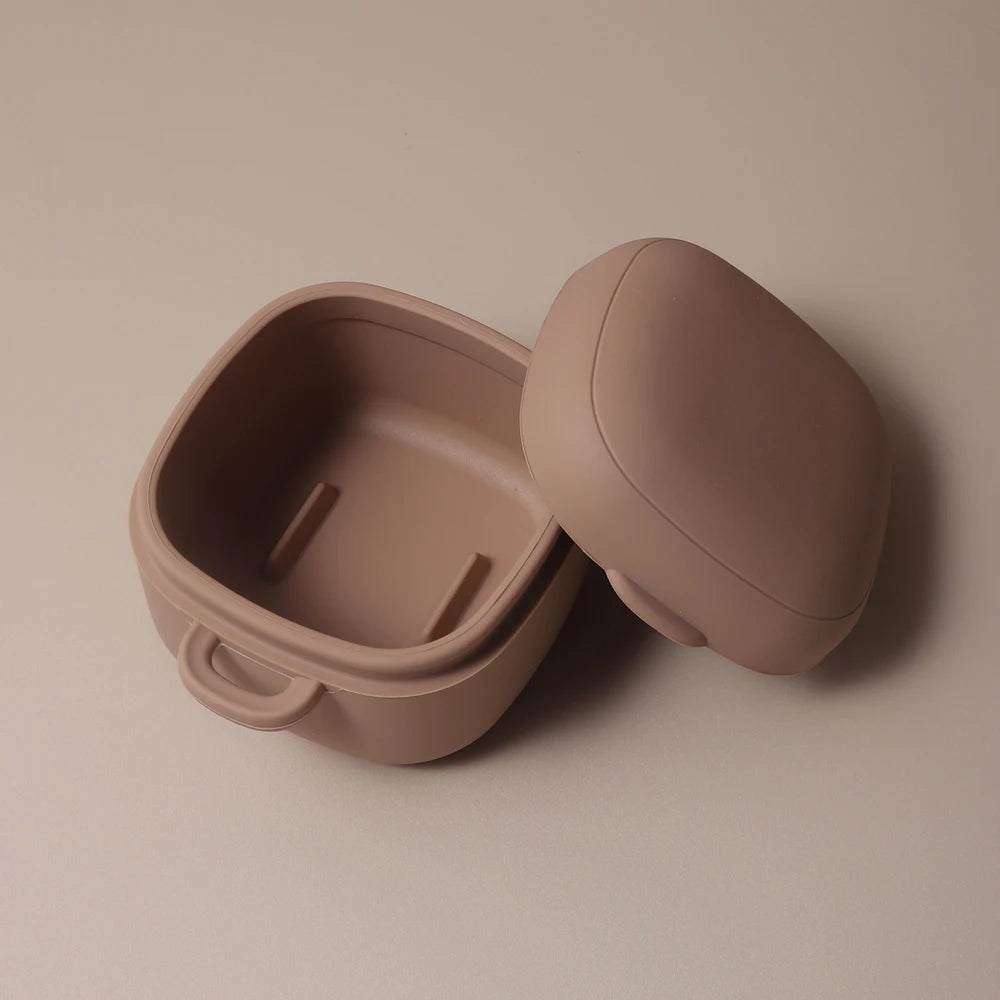 Siliconen Baby Speenhouder – Voedselopslagbox & Nipple Cover voor Hygiënische Bewaring