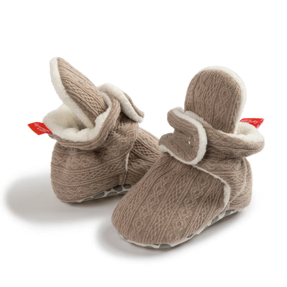 Baby schoenen & sokken – winterwarm – antislip – eerste stapschoentjes voor jongens & meisjes