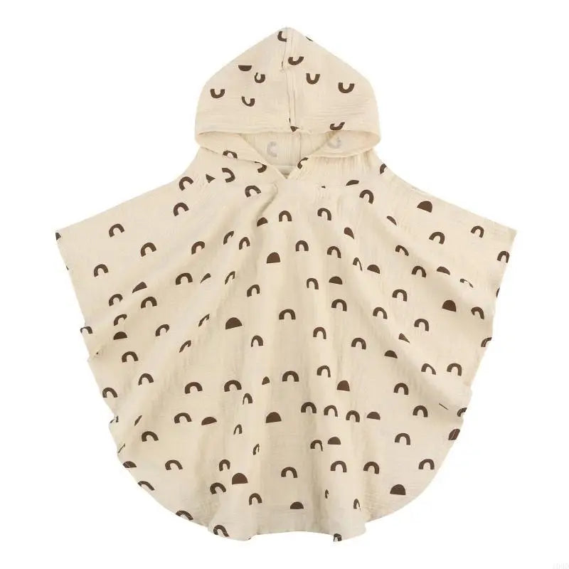 Baby badjas met capuchon – huidvriendelijke badhanddoek – peuter badjas voor na het badje