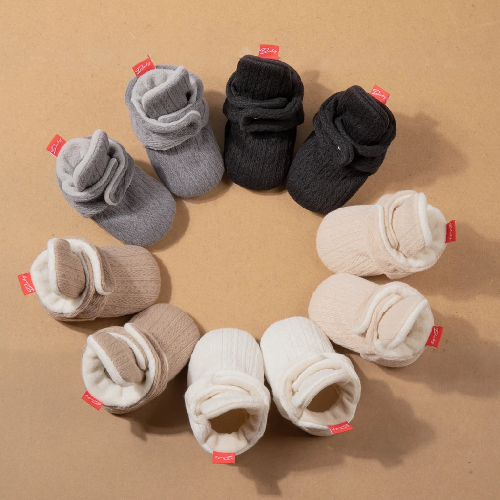 Baby schoenen & sokken – winterwarm – antislip – eerste stapschoentjes voor jongens & meisjes