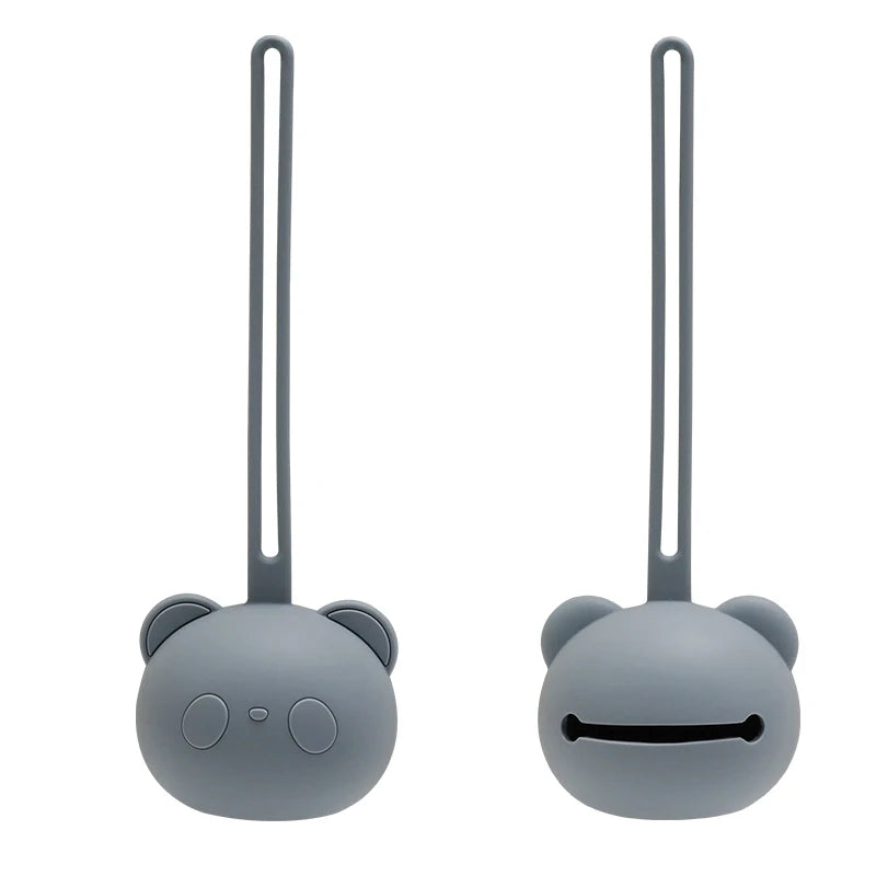 Panda Beer Speenhouder – Siliconen Fopspeen Case voor Baby’s