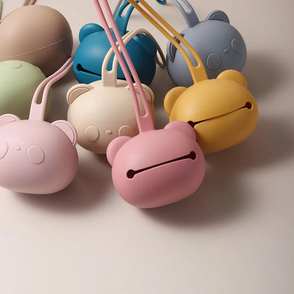 Panda Beer Speenhouder – Siliconen Fopspeen Case voor Baby’s