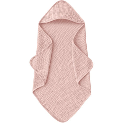 Baddoek met capuchon voor baby – zacht & absorberend – 76x76 cm