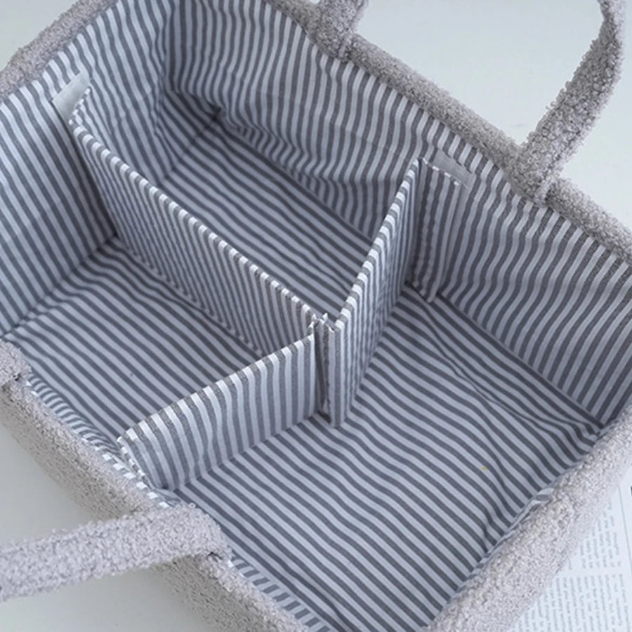 Opbergmand teddy - multifunctionele luiertas & organizer – voor flesjes, luiers & babyspullen