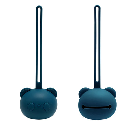 Panda Beer Speenhouder – Siliconen Fopspeen Case voor Baby’s