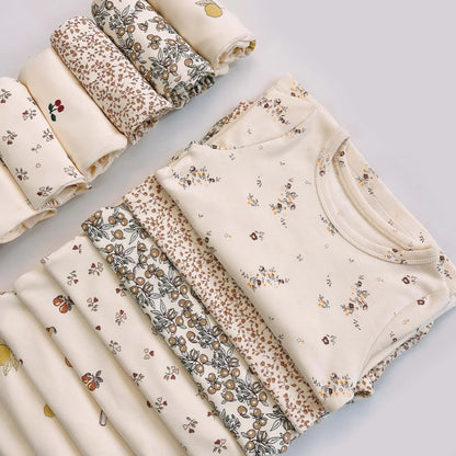 Baby pyjama set – lange mouwen & broek – zacht katoen – unisex loungewear