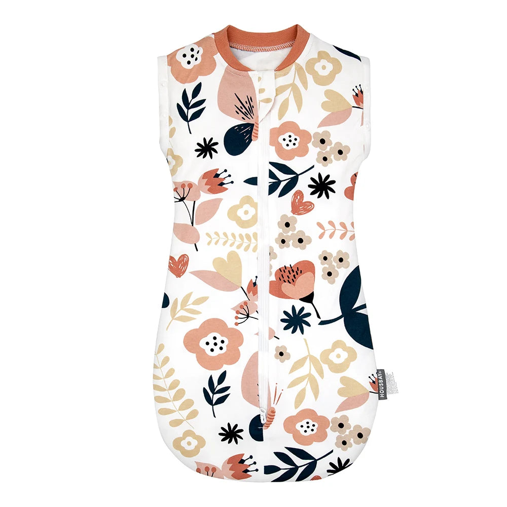 Zomerse Baby Slaapzak – Mouwloos & Ademend (0–24 maanden)