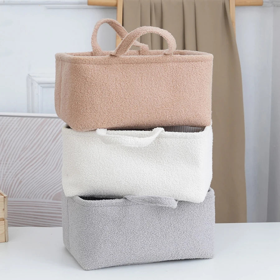 Opbergmand teddy - multifunctionele luiertas & organizer – voor flesjes, luiers & babyspullen