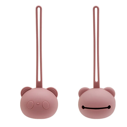 Panda Beer Speenhouder – Siliconen Fopspeen Case voor Baby’s