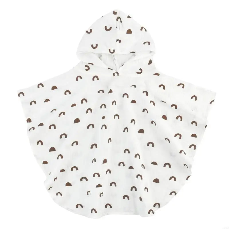 Baby badjas met capuchon – huidvriendelijke badhanddoek – peuter badjas voor na het badje