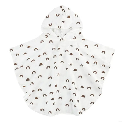 Baby badjas met capuchon – huidvriendelijke badhanddoek – peuter badjas voor na het badje