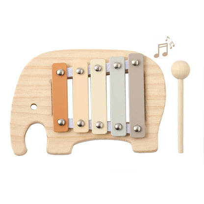 Houten baby muziekspeelgoed – educatief speelgoed
